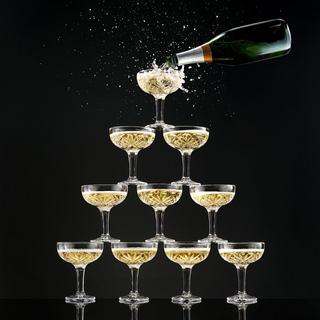 Dublin Champagne Coupe Glass, Set of 8