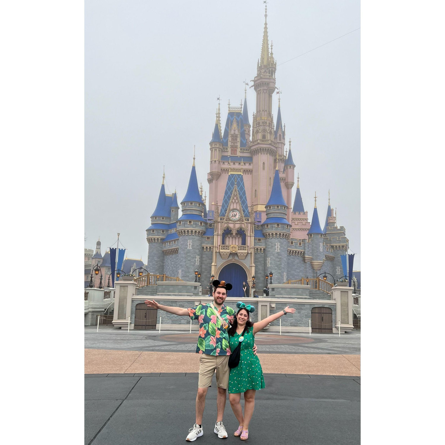 Celebrating my birthday and Jake's first time at Disneyworld