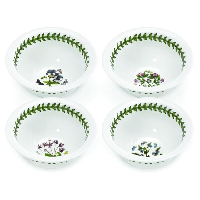 Portmeirion Botanic Garden Round Dish, Mini, Set of 4