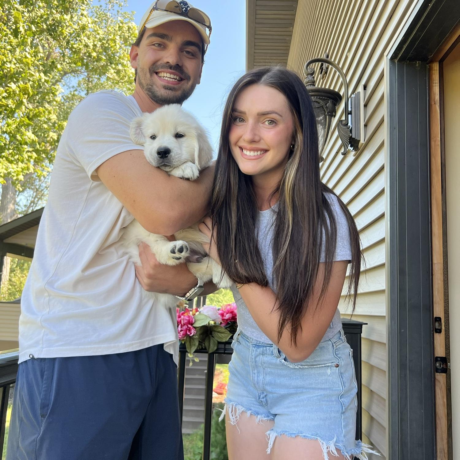 Picking up Lincoln on Michaela's 24th birthday