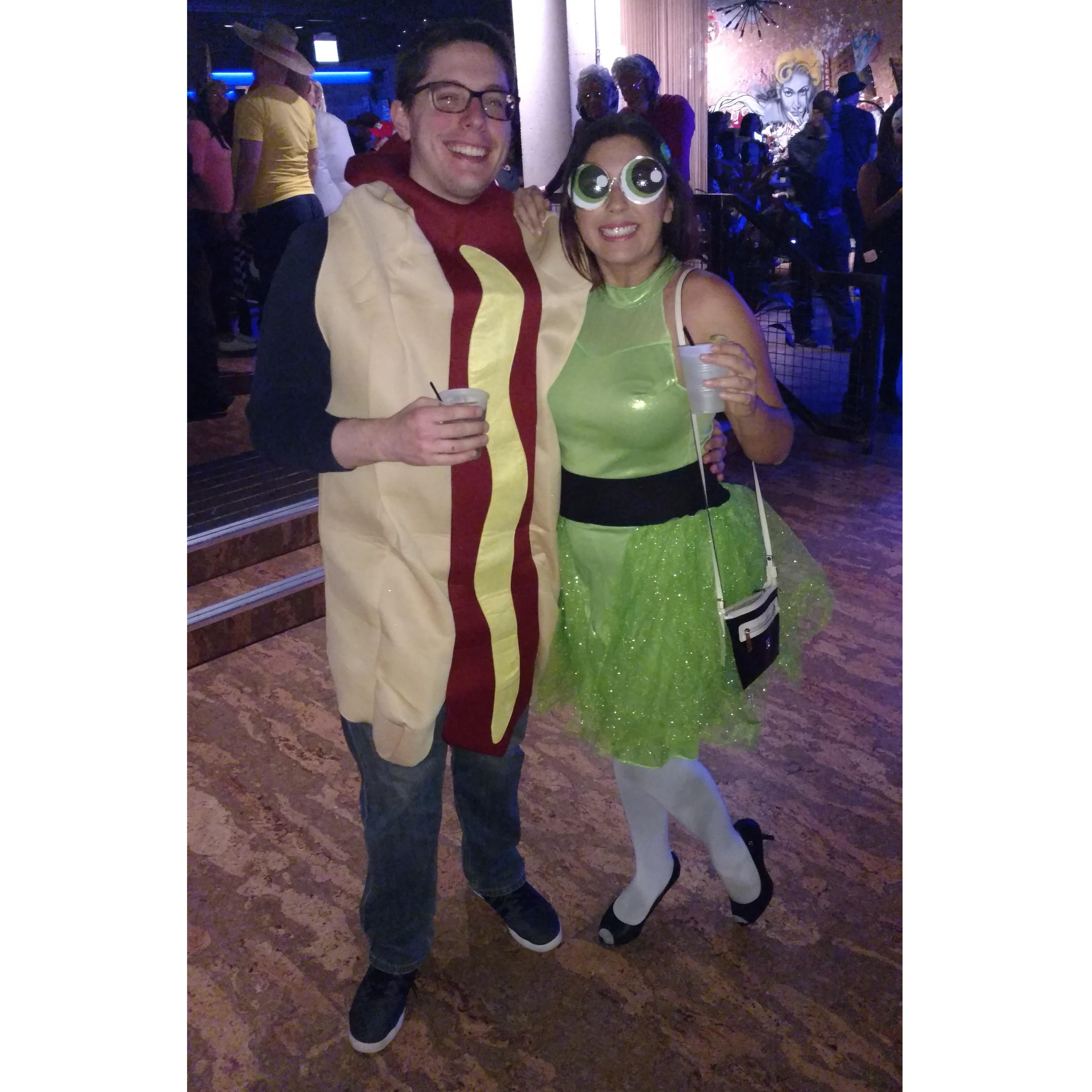 Our first Halloween! October 2017.