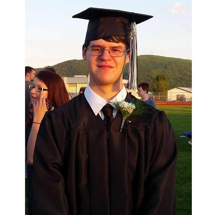 Senior graduation! After this it was off to Red Wing where he would soon meet his future wife...