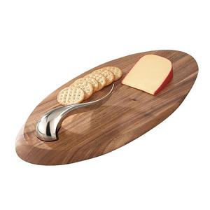 Nambé Swoop Cheese Board & Knife