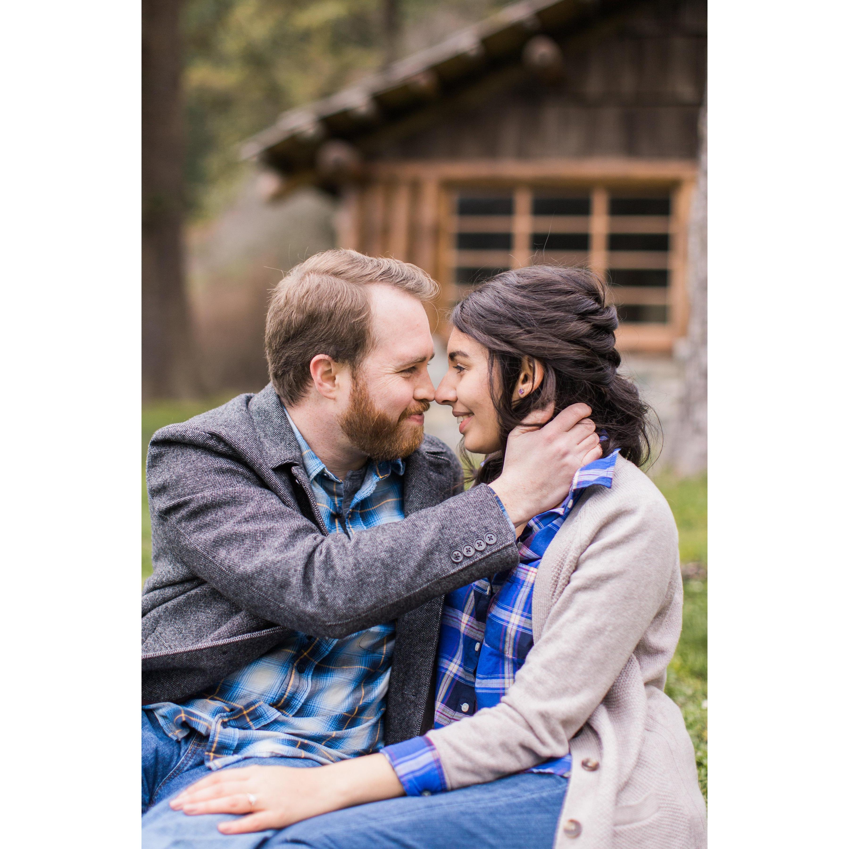 After meeting big deadlines at work in fall 2016, we played hooky and hiked in Deception Pass State Park. It was such a special day, we decided to return there for our engagement picture shoot.