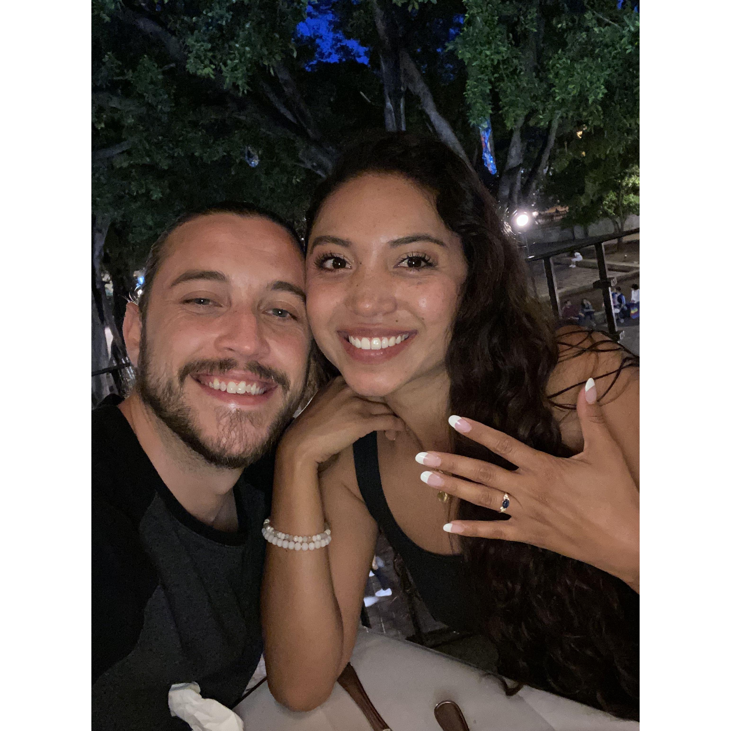 In Oaxaca Ben gave me a Promise ring