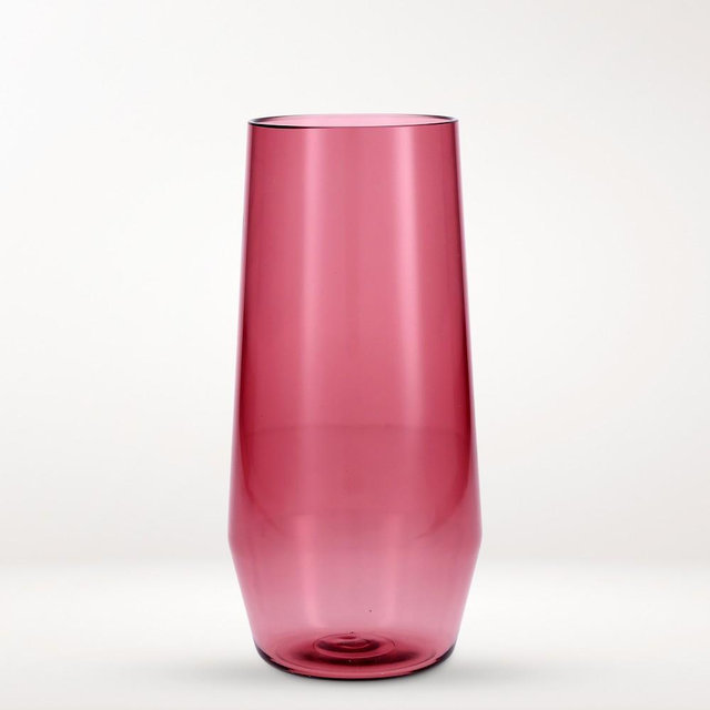 Outdoor Pure Highball Glasses, Set of 6, Rose
