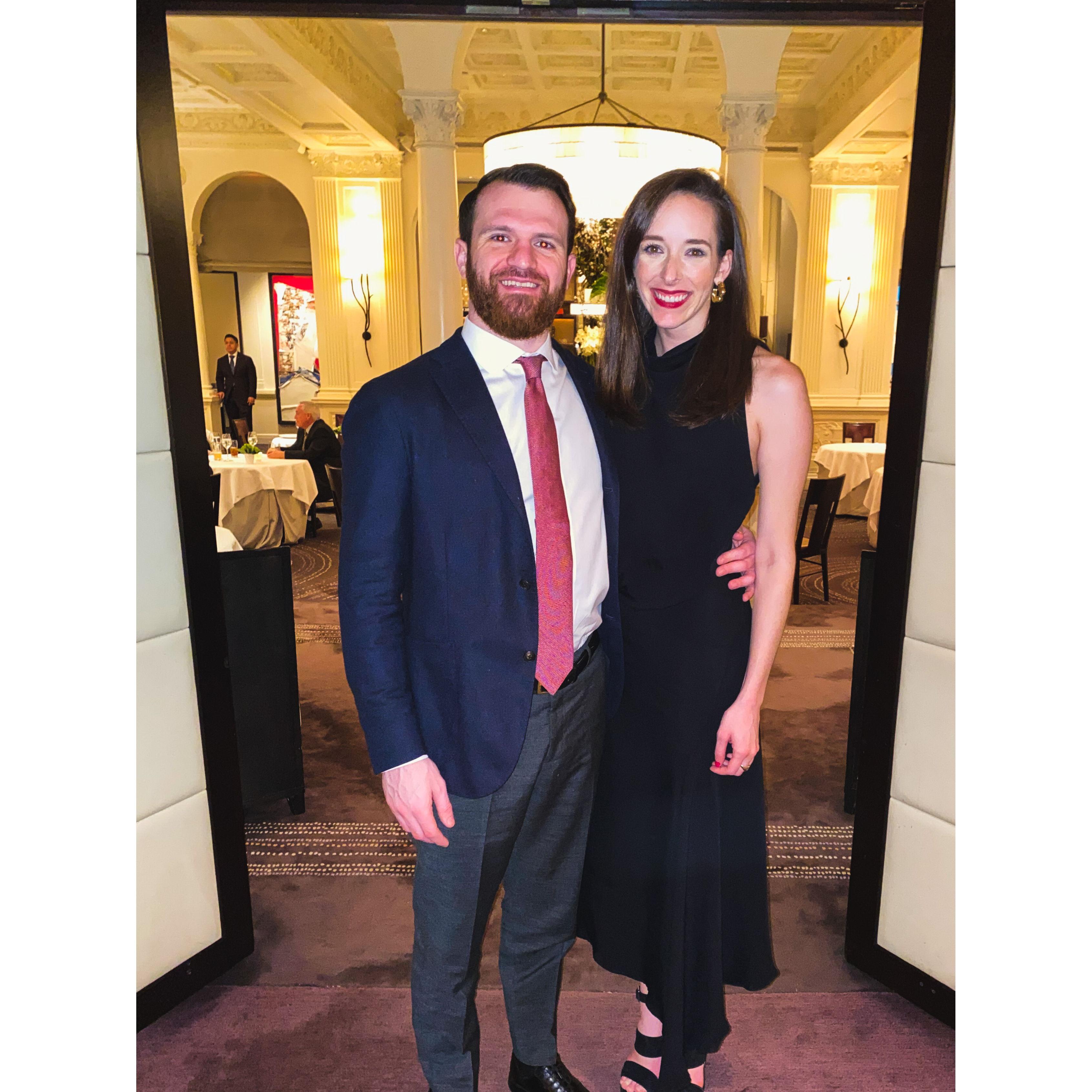 A fancy date night out in NYC