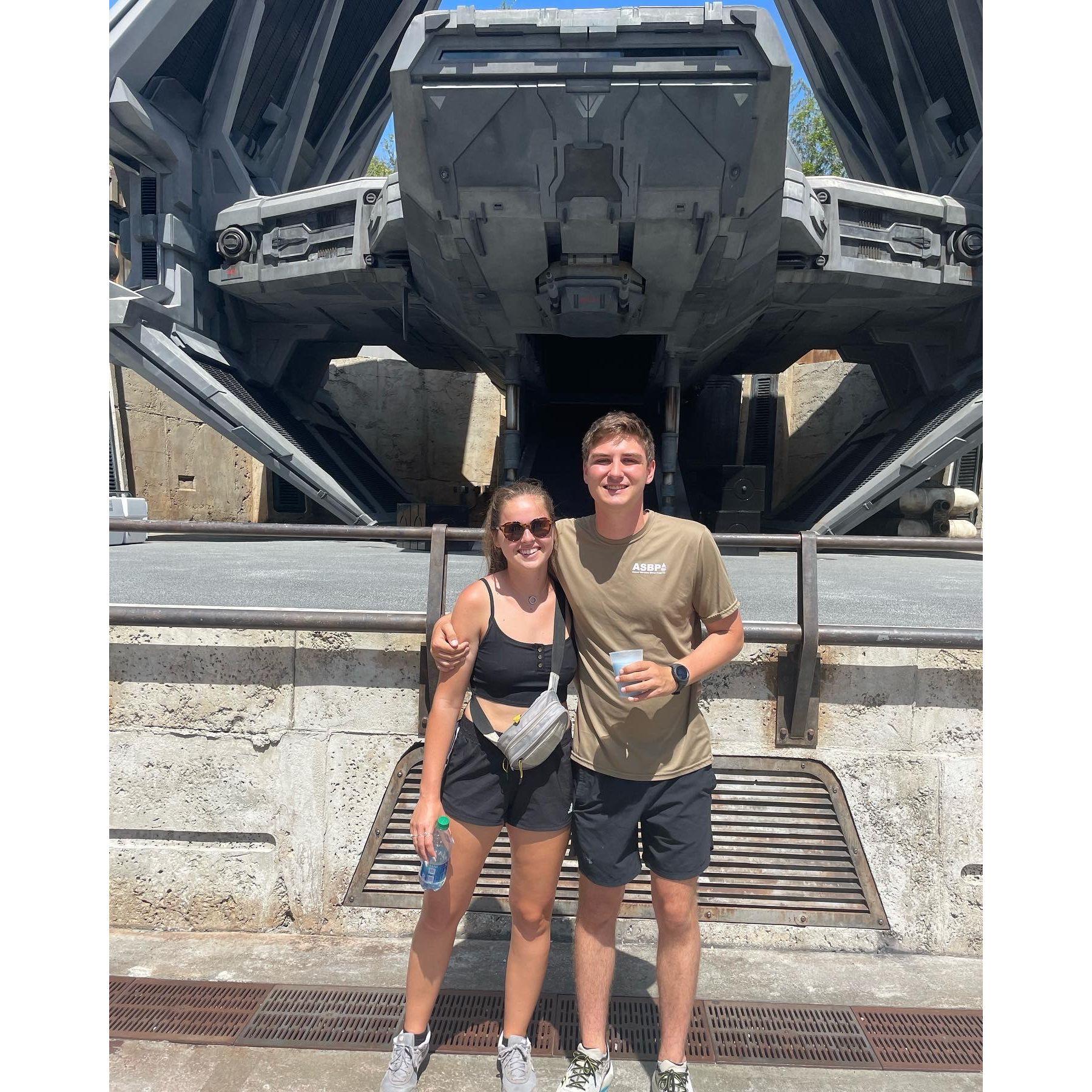 Zoe's first visit to Disney World!