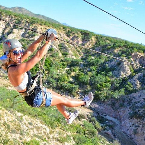 Ziplining