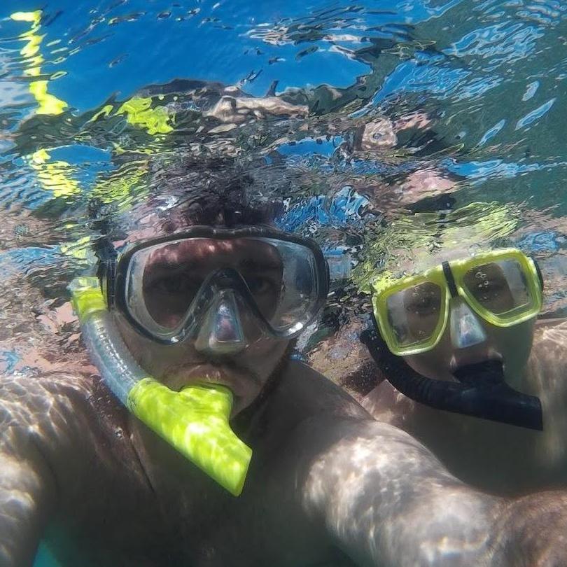Snorkeling at Paradise Cove in Freeport, Grand Bahama
