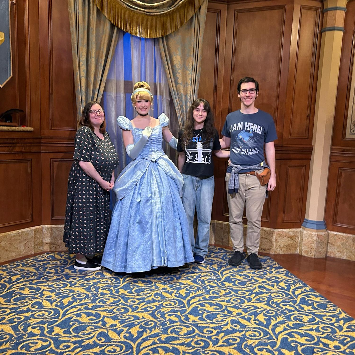 For anyone that knows the bride, they should be aware of her ardent love for Cinderella.