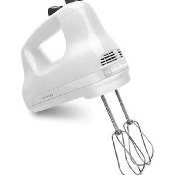 5-Speed Ultra Power™ Hand Mixer - White | KitchenAid US