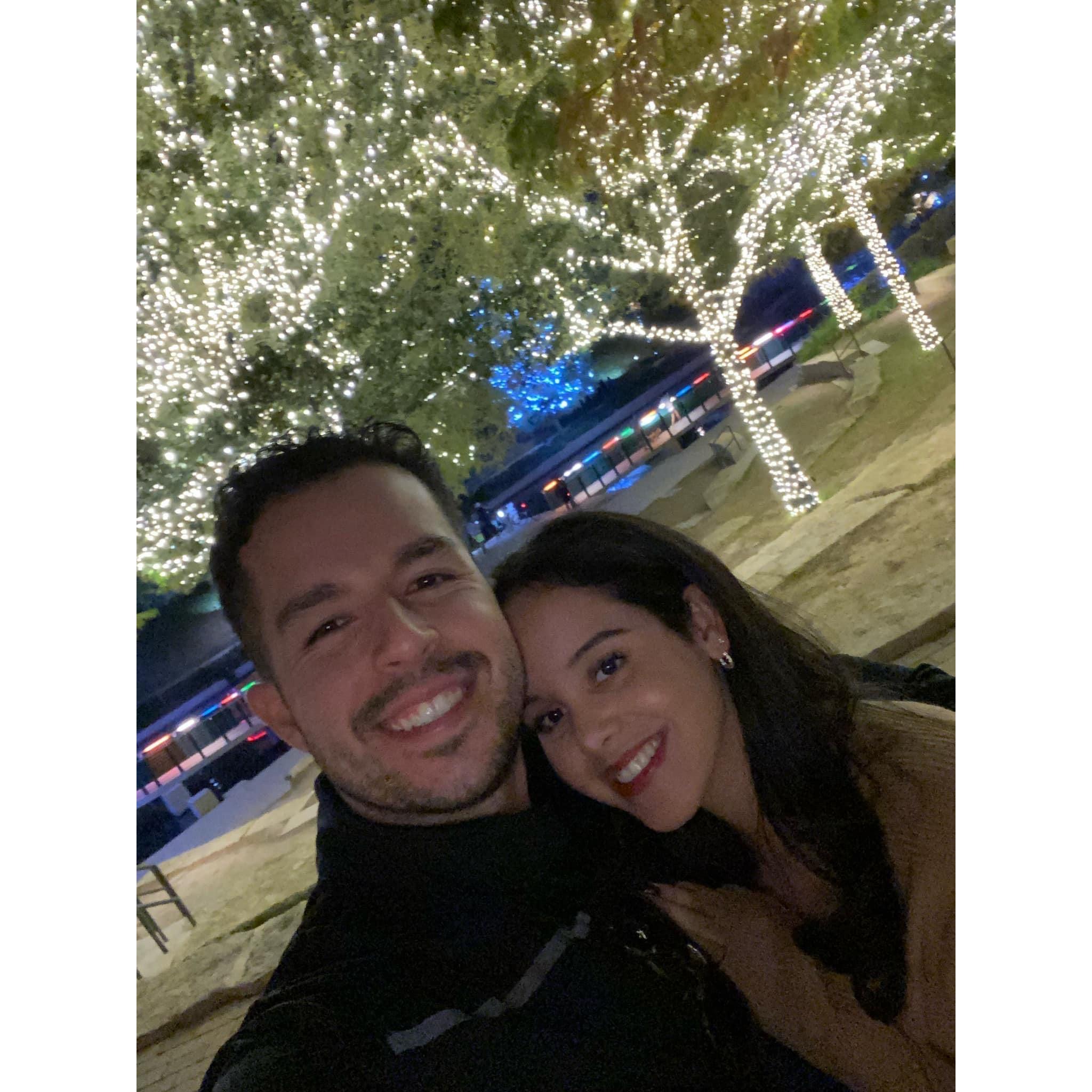 A nice evening at the Pearl in San Antonio, Tx 
