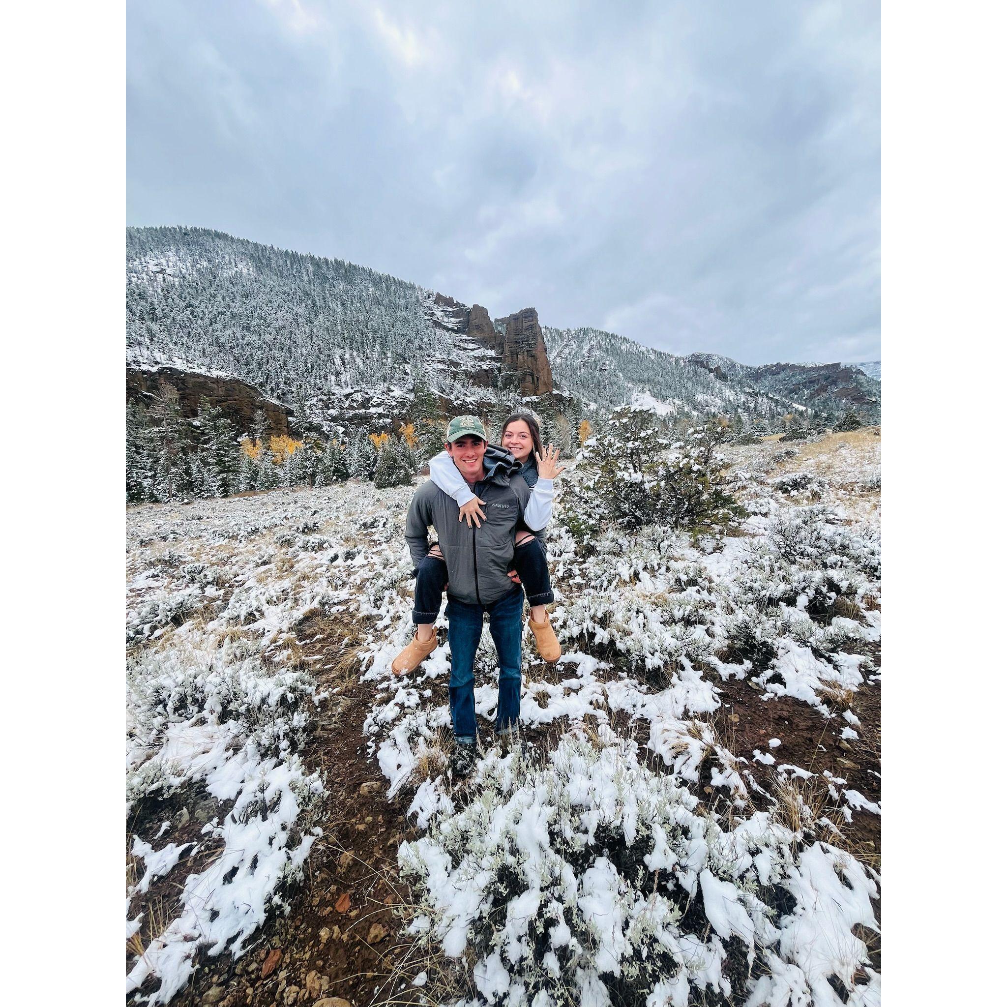 October 30, 2024 <3 to now fiancés!