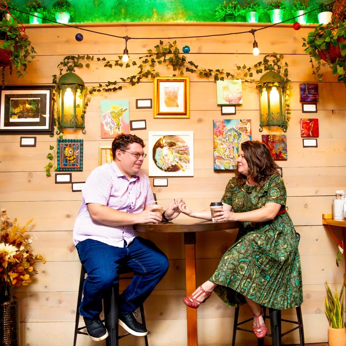 Fun fact: this is the cafe where the couple had their first date