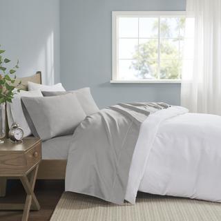 600-Thread Count Pima Cotton 4-Piece Sheet Set