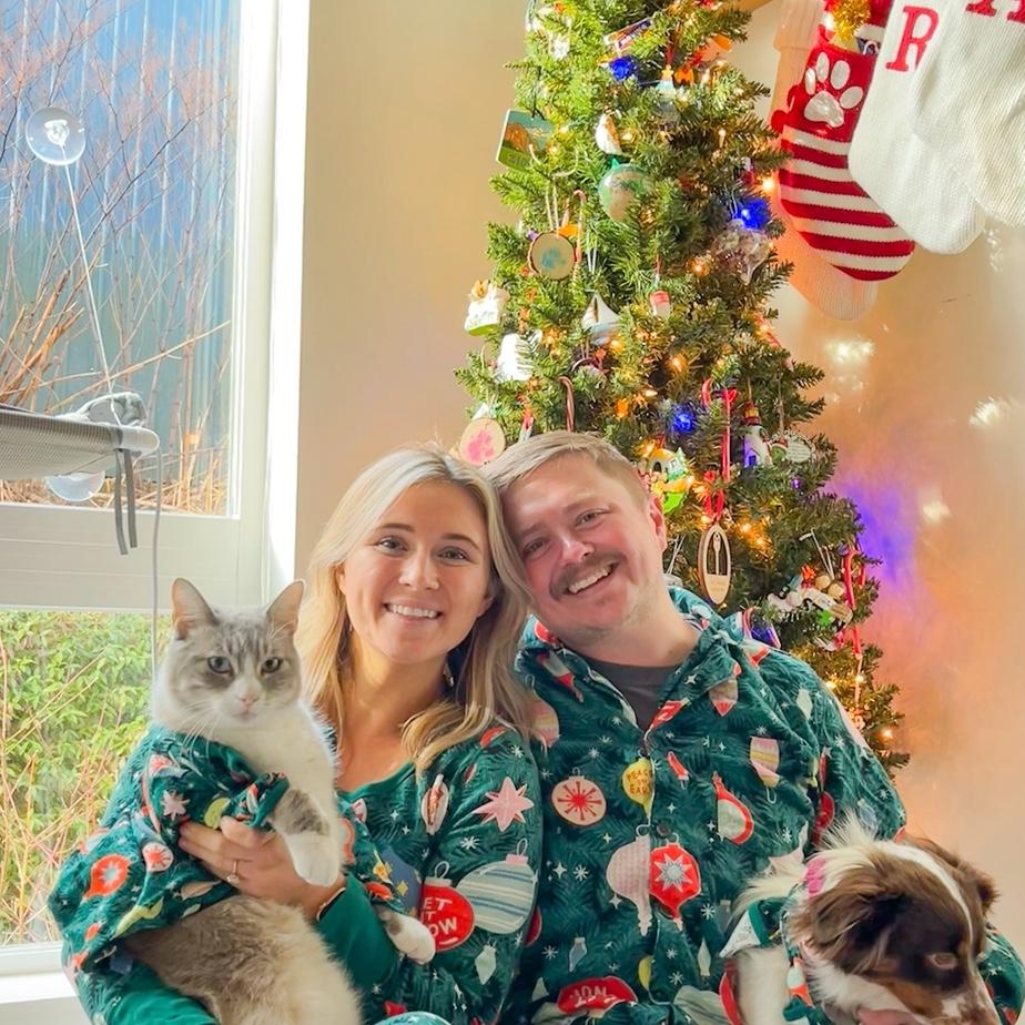 Christmas in our Seattle apartment, 2024