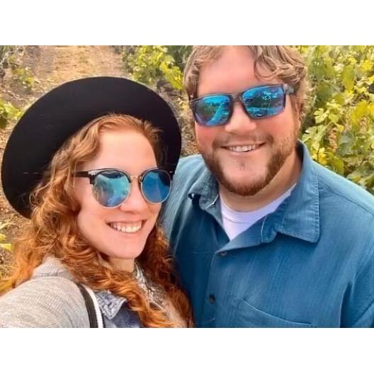 Our first wine tasting adventure together!