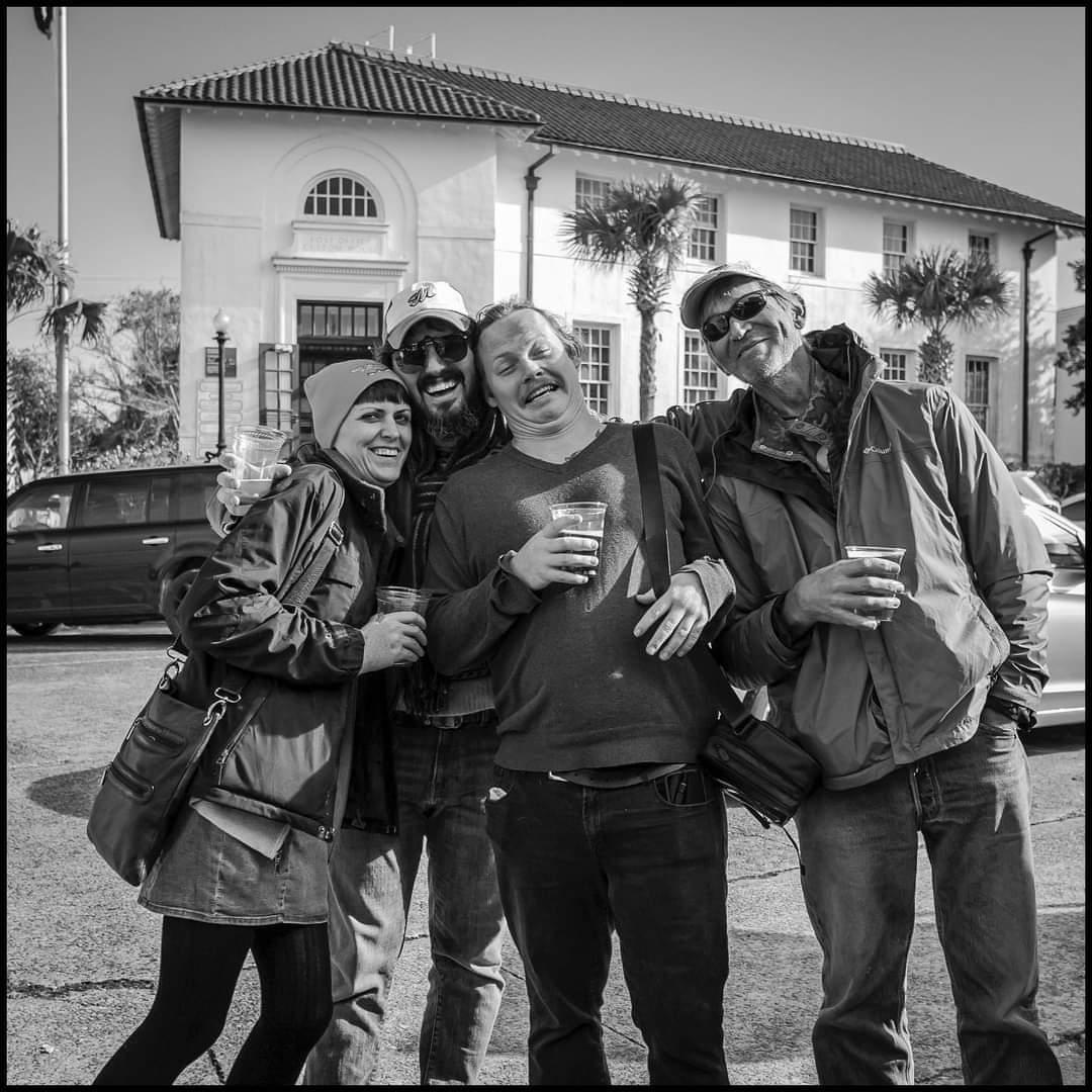 A fun day of hanging out in Apalachicola -- it was so cold -- but in good company.