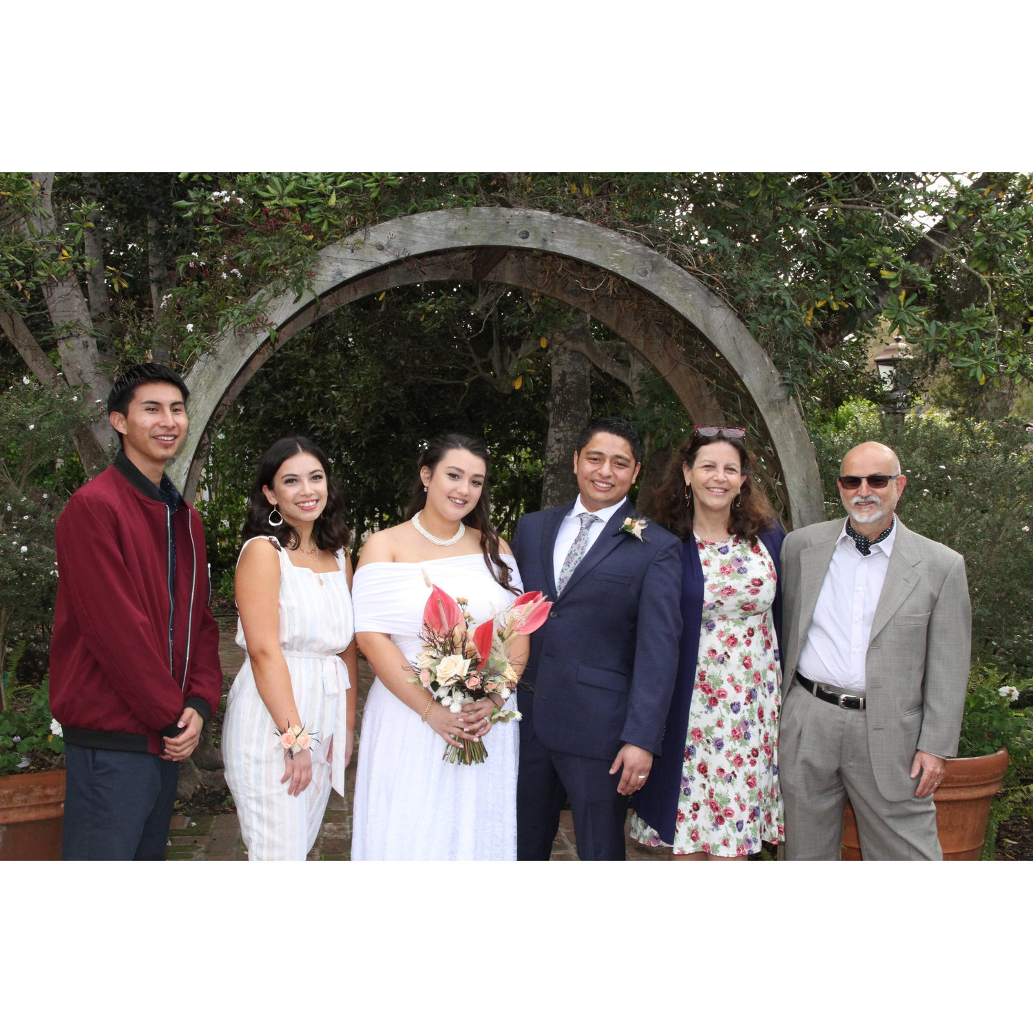 Diego, Marissa, Gianne, Manuel, Anne, Giulio