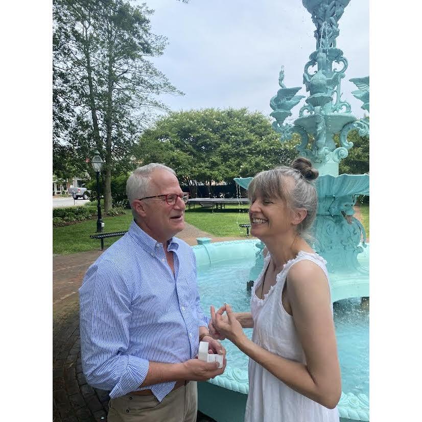 We got engaged!