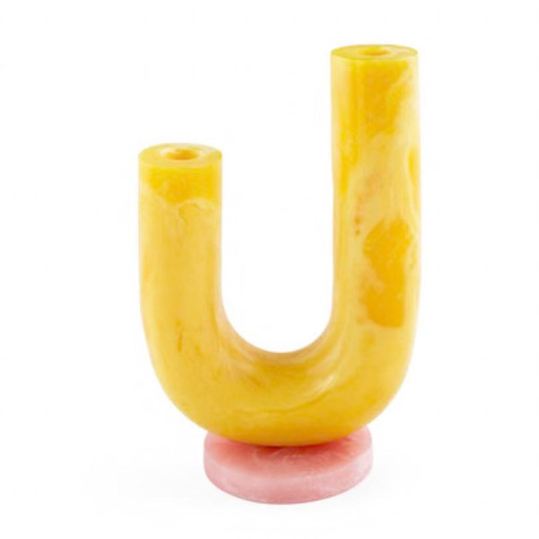 Mustique Double Tube Vase