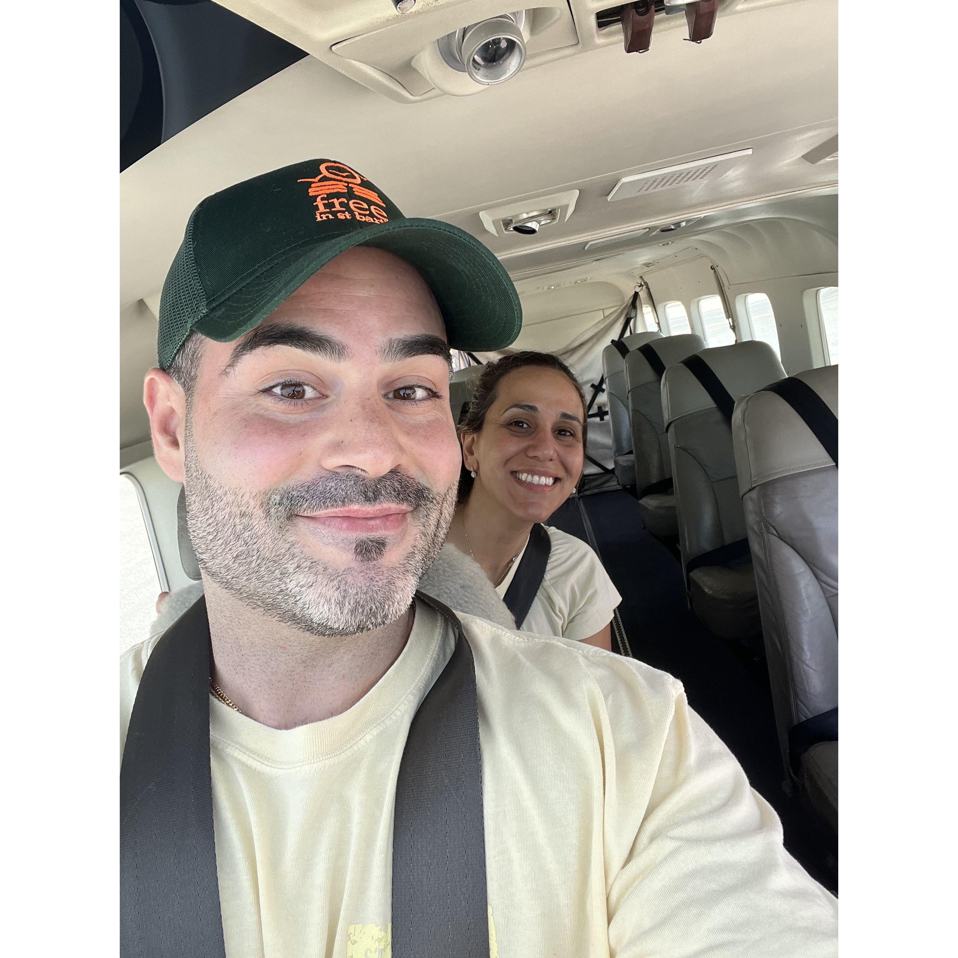 Trip to St. Barths.