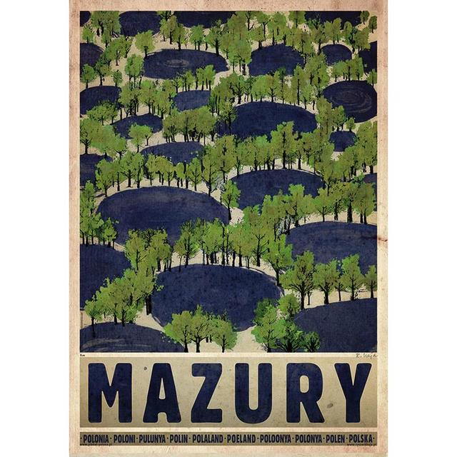 Masuria - Summer, Polish Poster by Ryszard Kaja