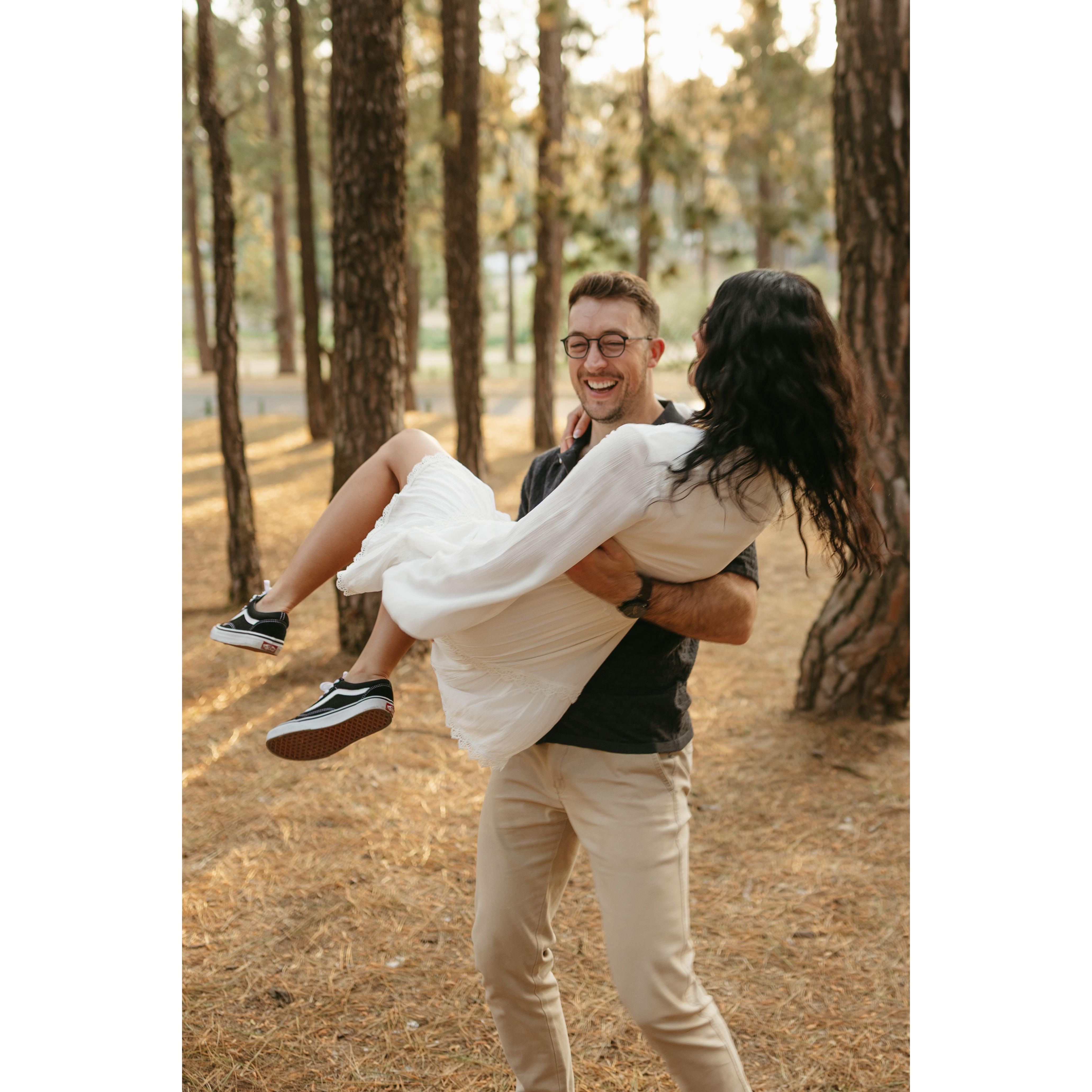 I am wearing the smile you gave me.