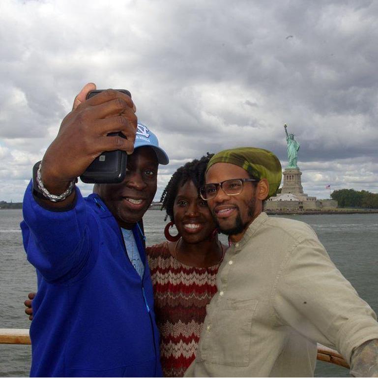 Always time for a selfie with the Father of the Bride! - Spirit of NY Cruise
