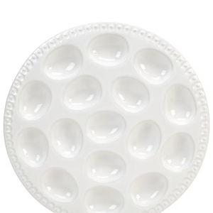 Southern Living Alexa Stoneware Egg Platter