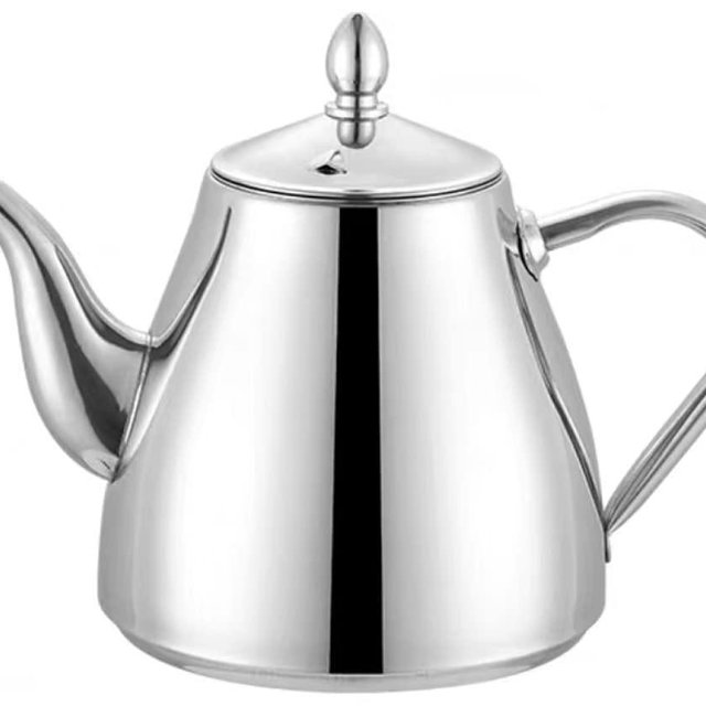 SANQIAHOME Stainless Steel Teapot with Infuser 1200ml