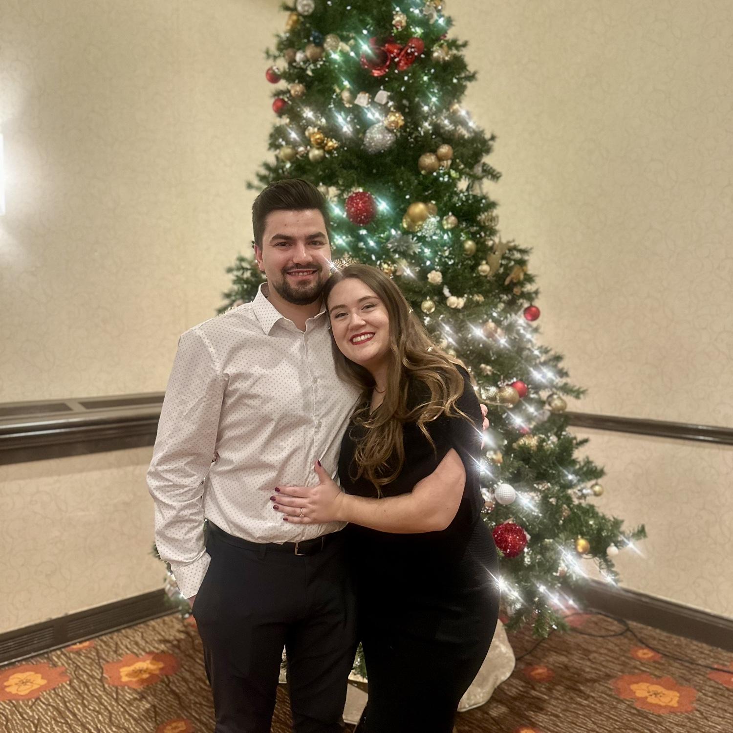 Emily's work Christmas party 2024.