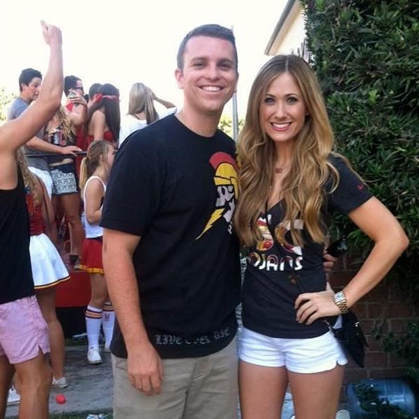 Phi Psi tailgate before a USC football game! Fall 2013