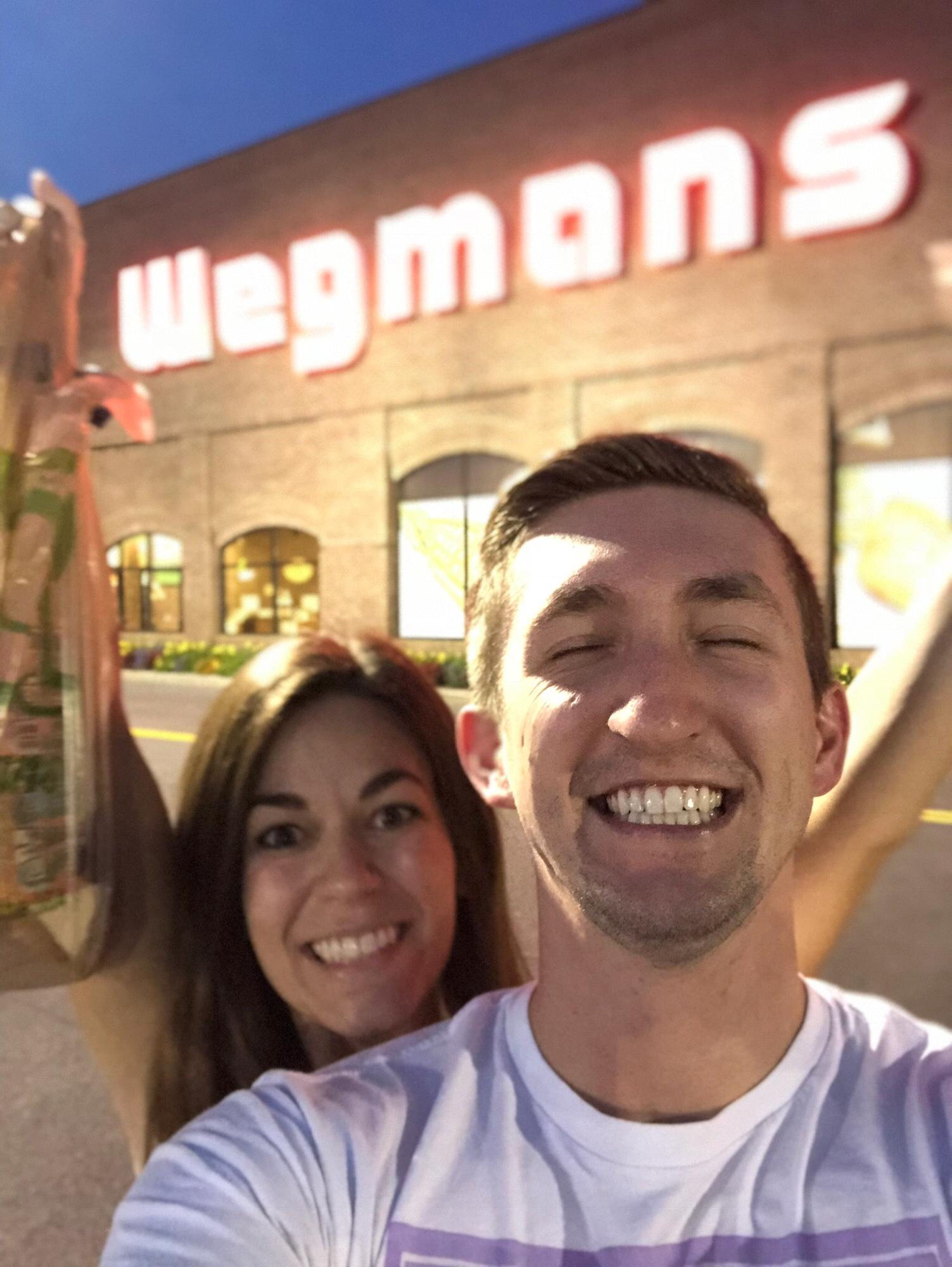 Wegmans is the most amazing place to fall in love. And if Wegmans wants to sponsor/cater our wedding, we're open to it!