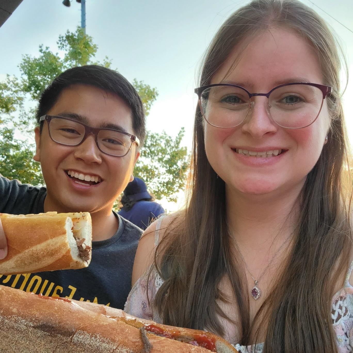 Summer road trip- my first authentic Philly cheesesteak from Philadelphia. 2021
