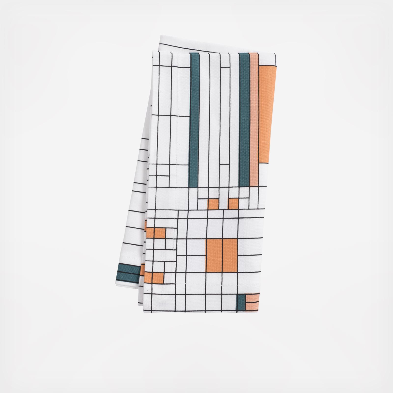 Frank Lloyd Wright Oak Park Printed Napkin