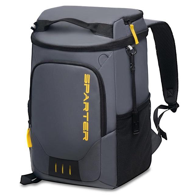 SPARTER Backpack Cooler Insulated Leak Proof 33/49 Cans, 2 Insulated Compartments Thermal Bag, Portable Lightweight Beach Travel Camping Lunch Backpack for Men and Women