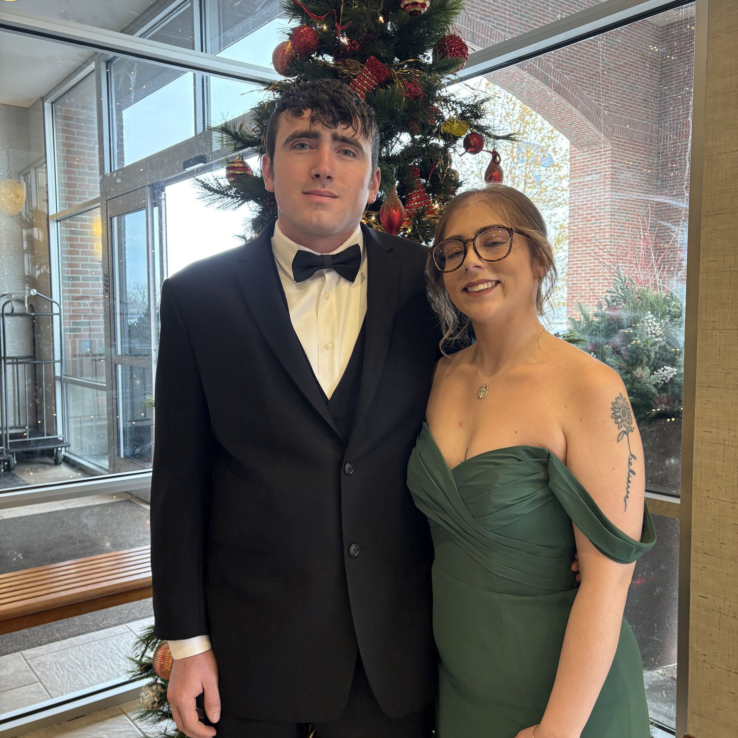 At our friends wedding