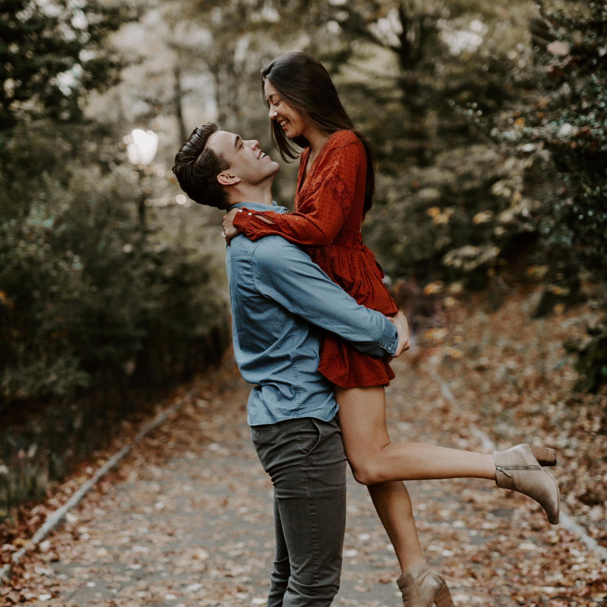 Engagement shoot in Central Park