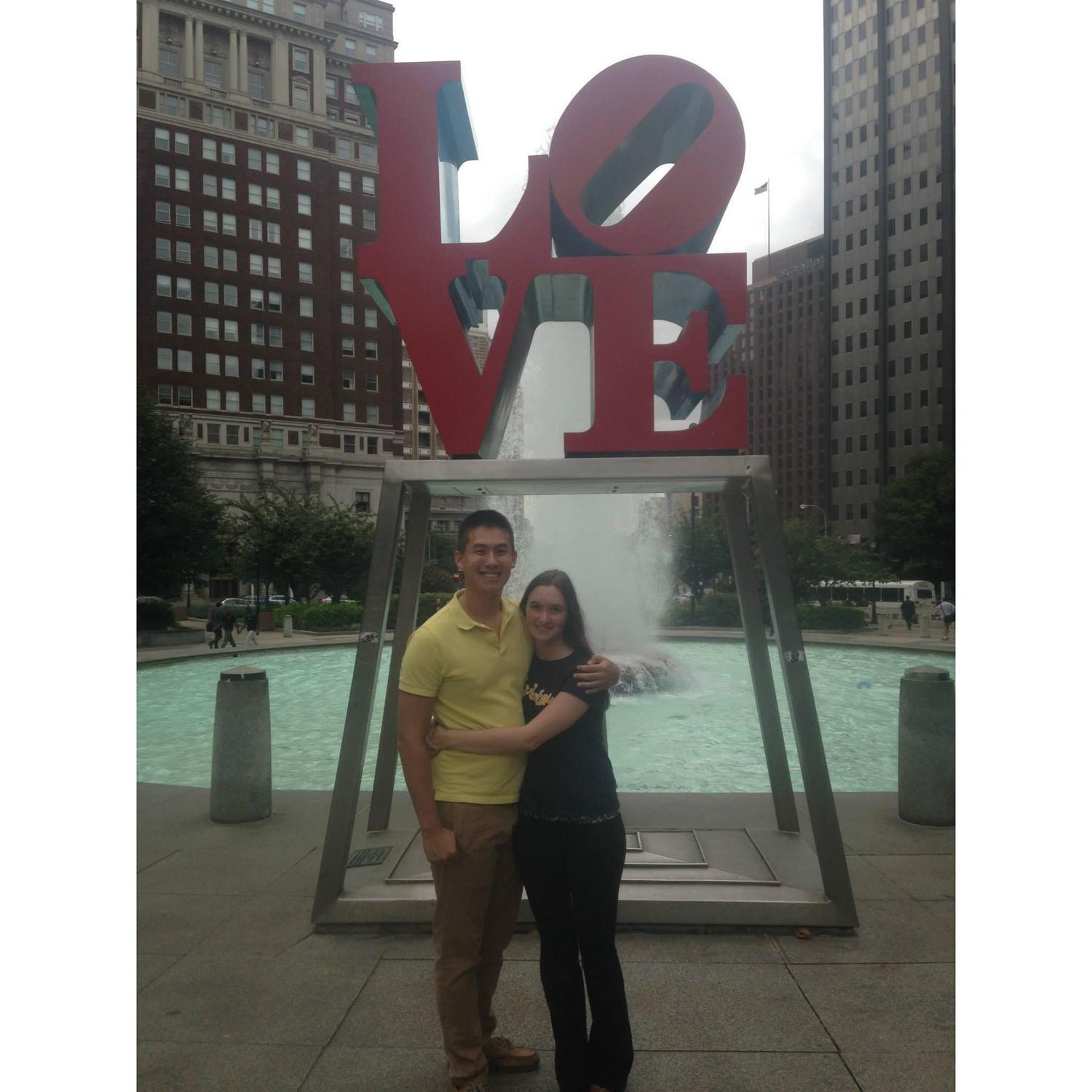 Chet's first trip to Philly