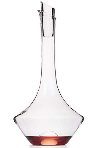 BTäT- Wine Decanter with Stopper, Hand Blown 100% Lead Free Crystal Glass, Wine Accessories, Wine Carafe, Wine Gift, Wine Aerator, Red Wine Decanter, Wine Decanter Set, Wine Air Aerator