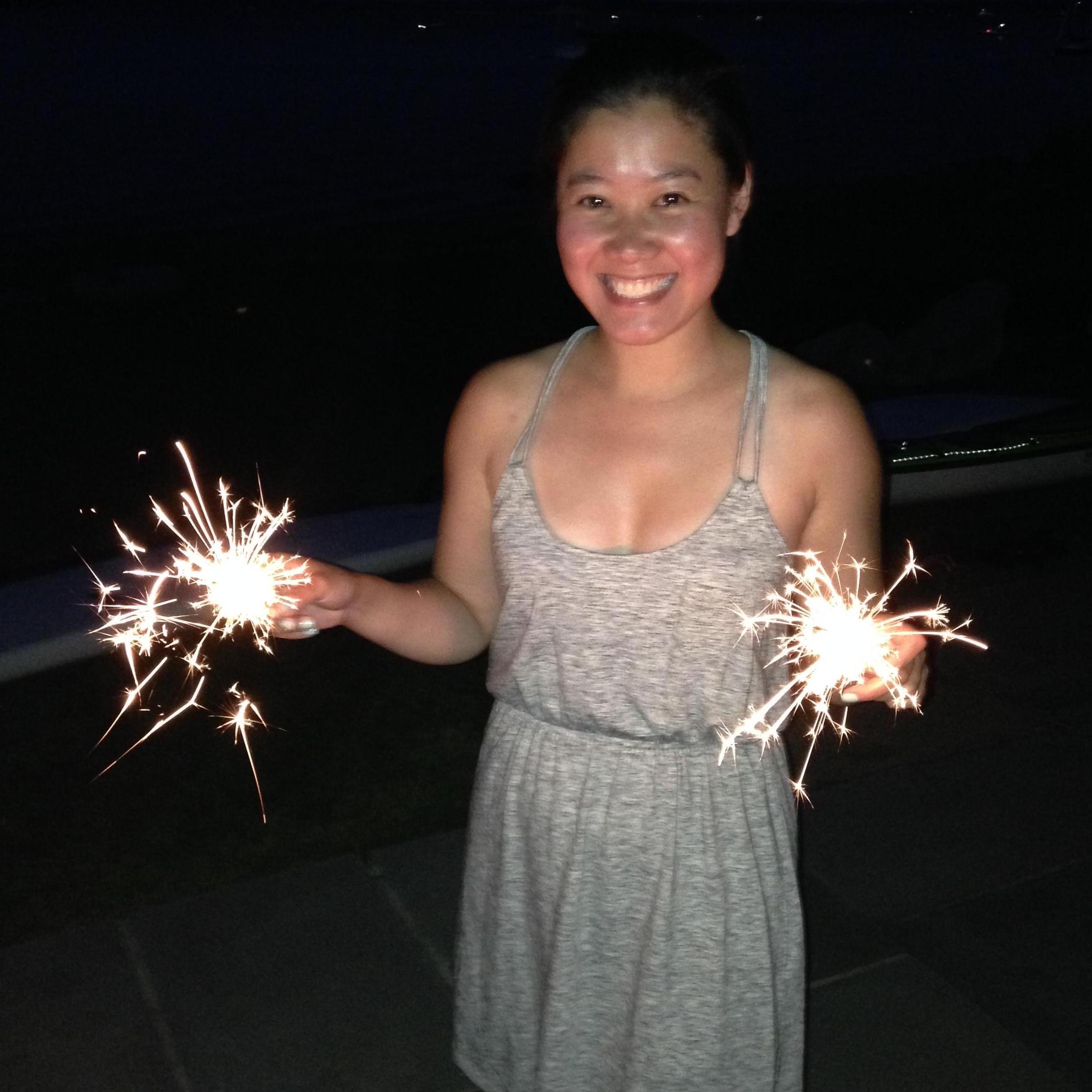 Sandy's first July 4th in Sag Harbor