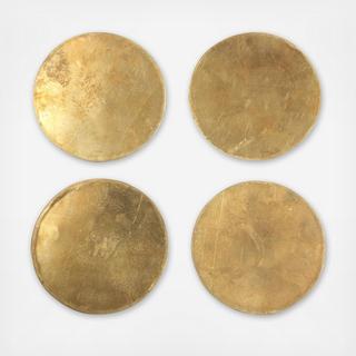 Brass Coaster, Set of 4