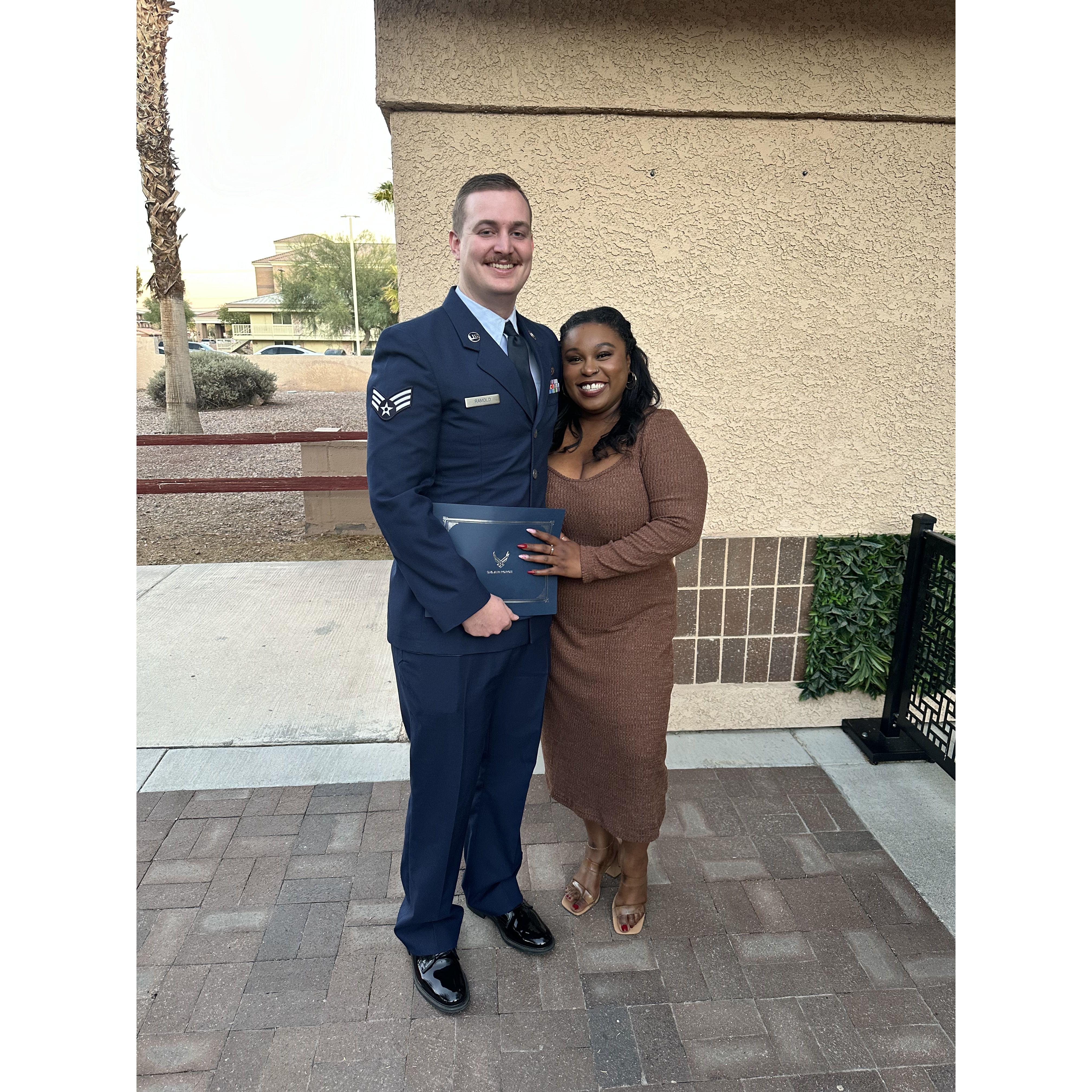 When Mark got Promoted at work! I'm so proud of all he has accomplished