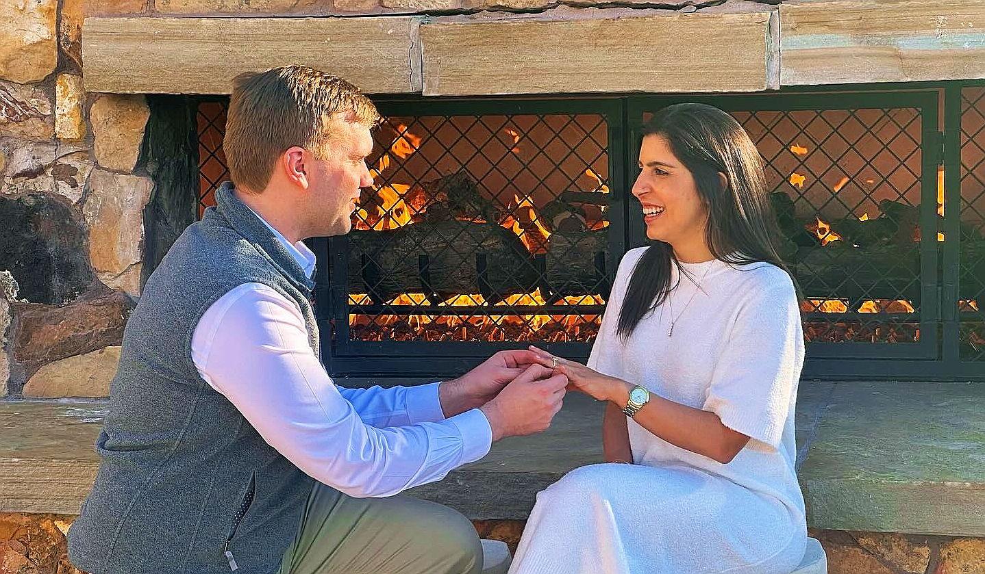 John Graham Schmitt and Nadia ChaudhryWaterman's Wedding site