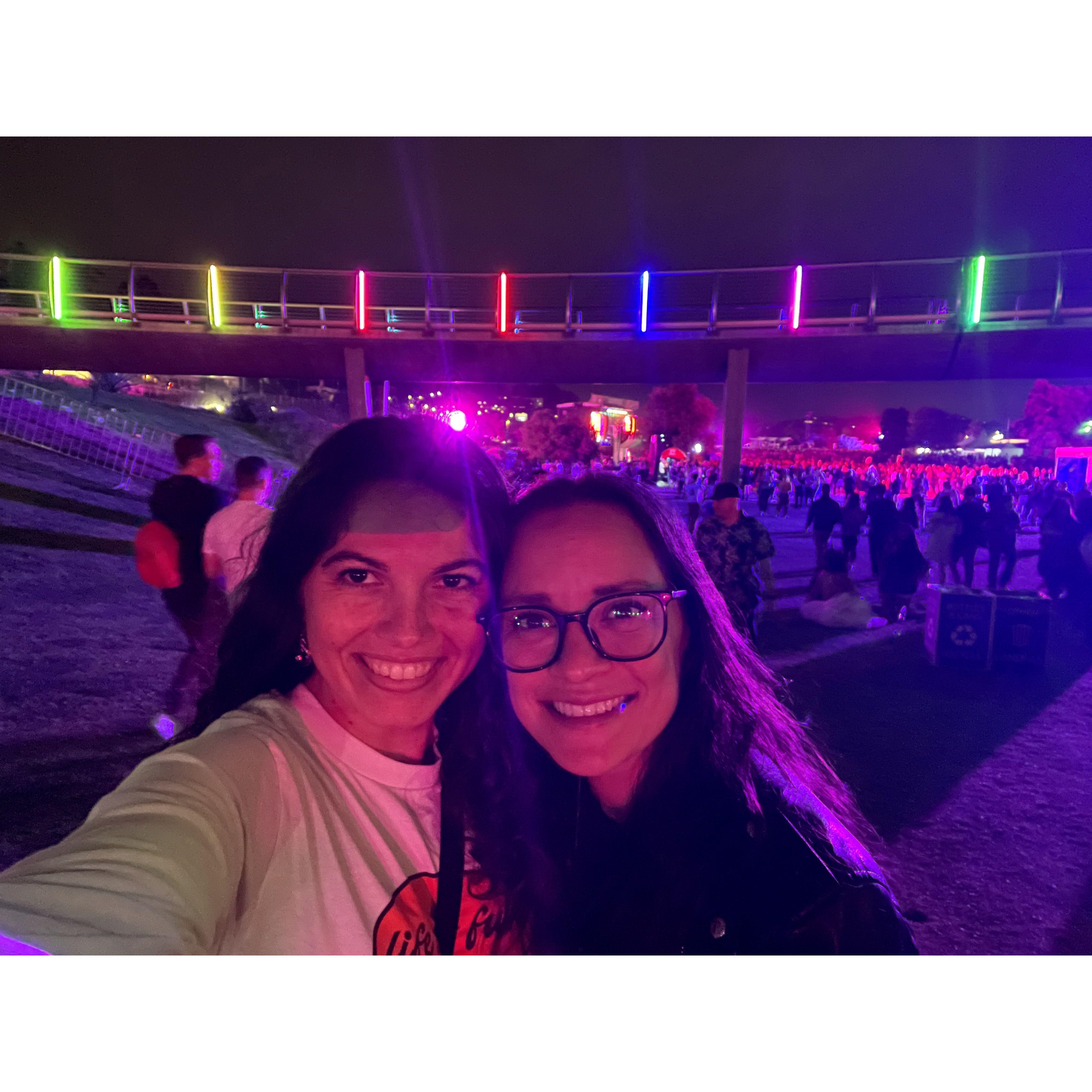 A favorite pastime of ours: concerts!