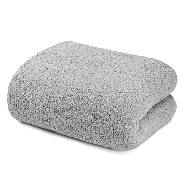 Kashwere Cloud Luxury Throw Blanket (Stone, Solid, 52" x 70") - Luxury Ultra Plush Throw, Warm & Cozy Soft Blanket for Bed or Sofa