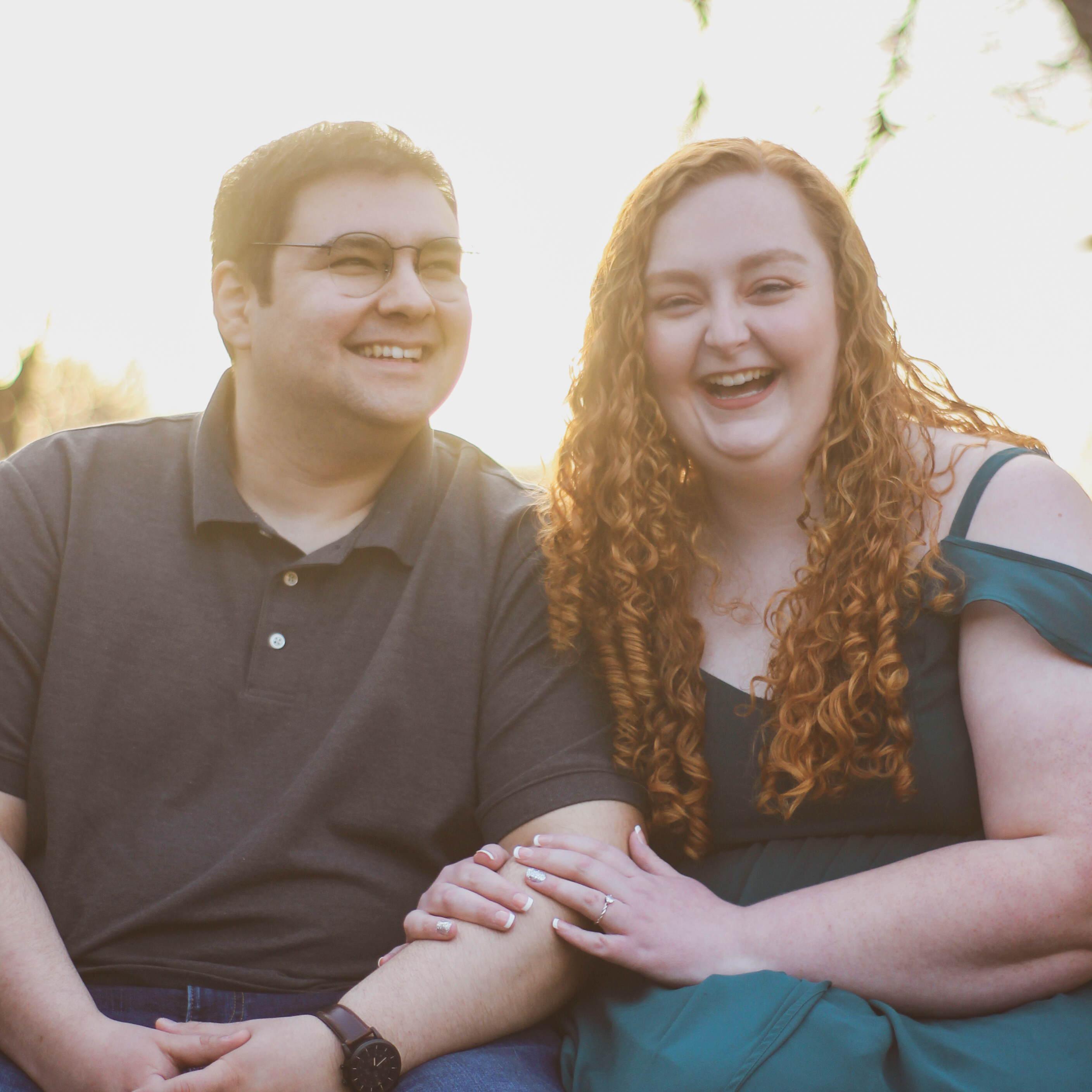 You will find us always laughing when we are together!