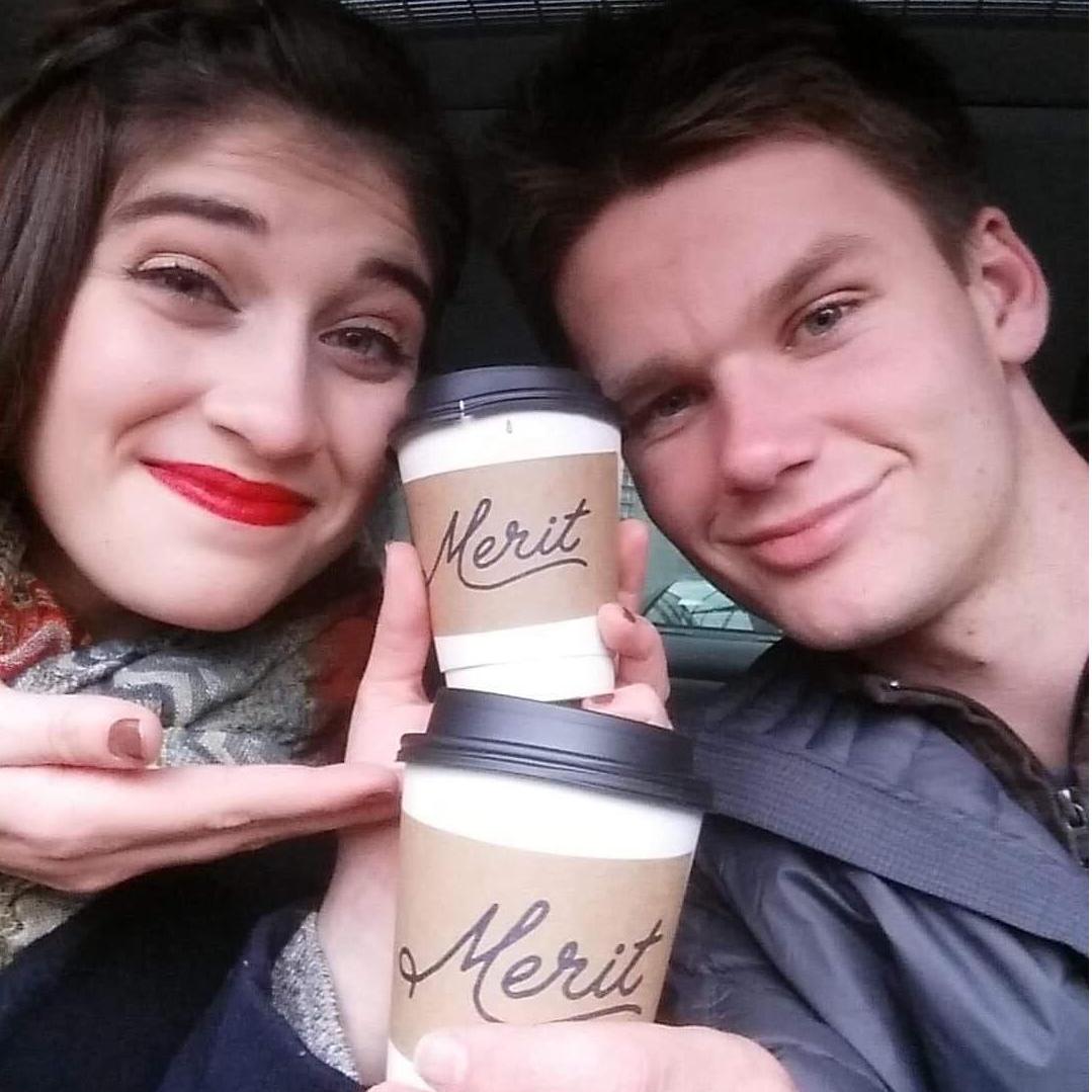 December 2017: One (of MANY) coffee dates.